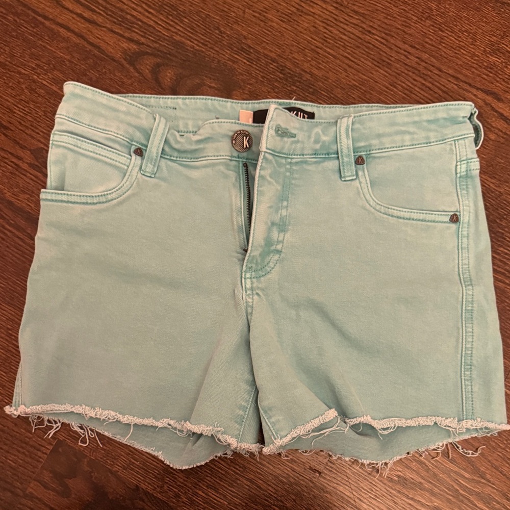 Teal Kut Denim Women Shorts